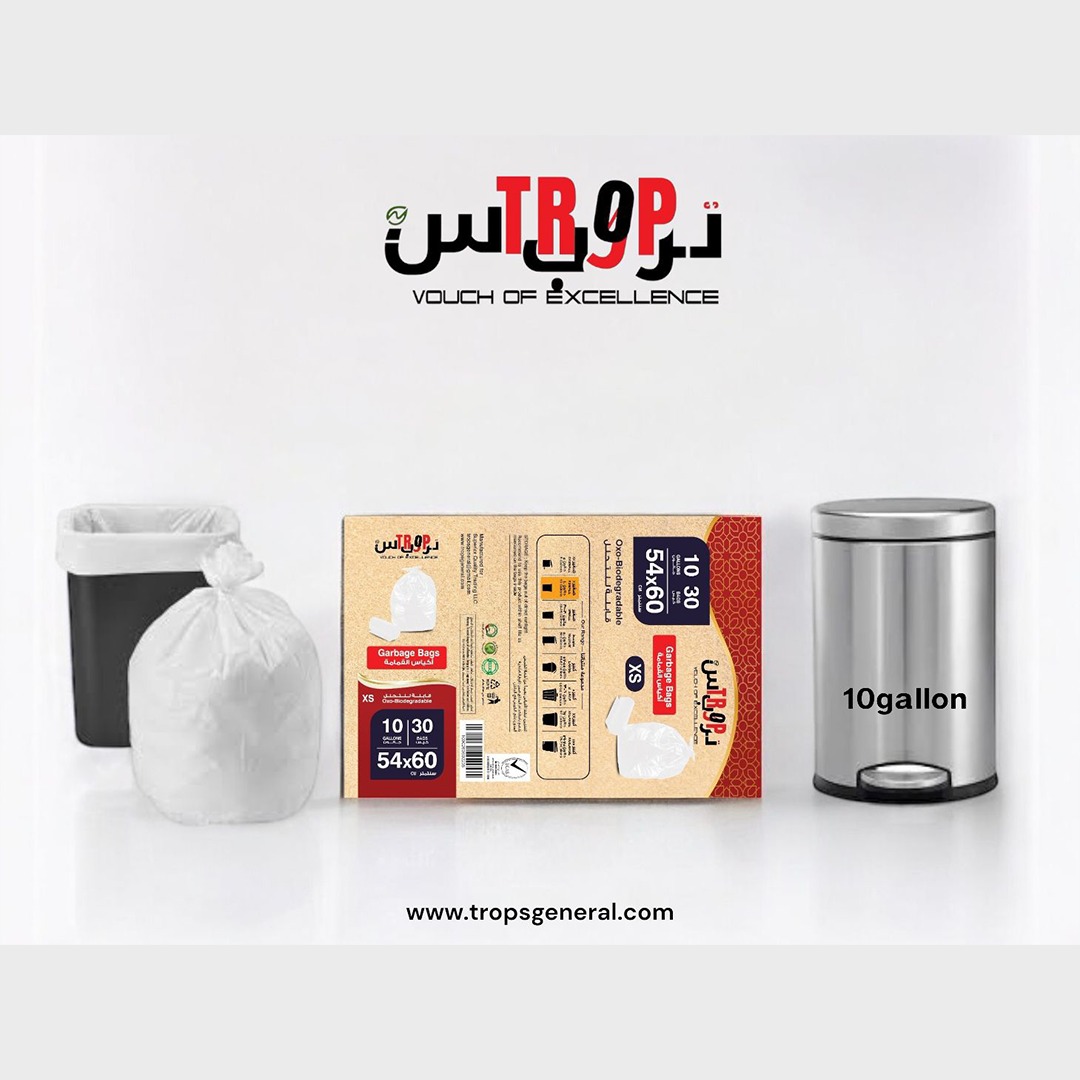 Trash bag white (size 54*60)