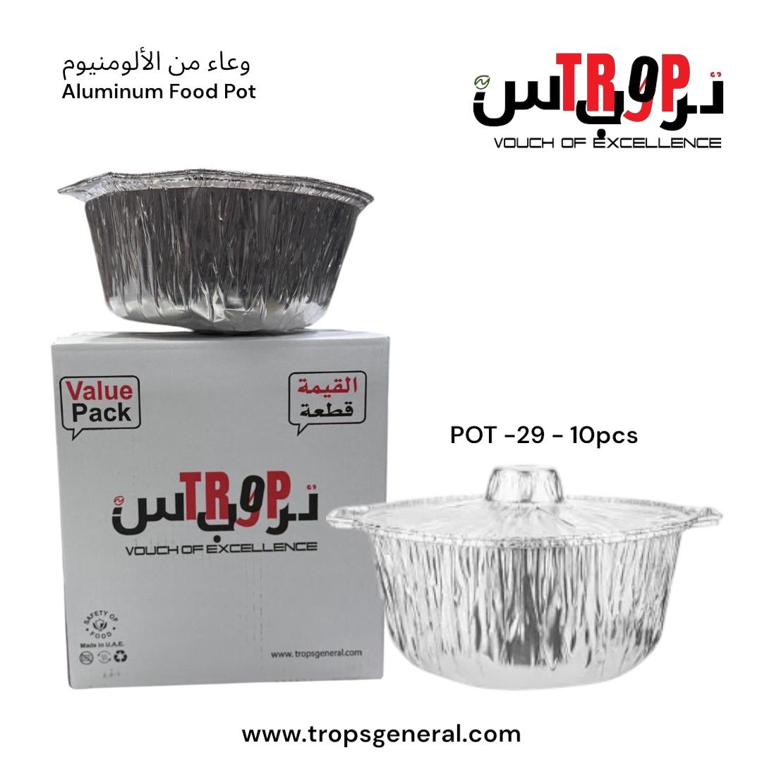 Aluminum pots POT - 29  10Pcs
