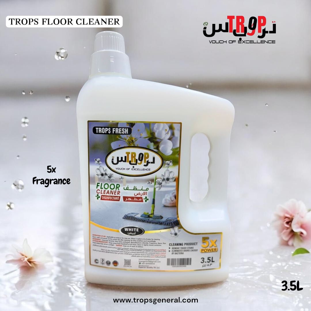 Trops Floor Cleaner White 3.5L