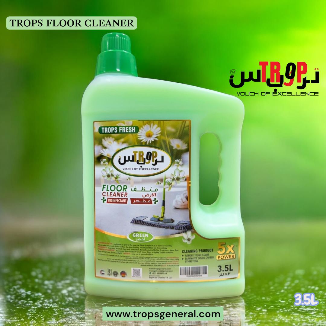 Trops Floor Cleaner Green 3.5L